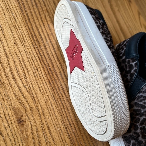 Ash Women’s Sneakers 35 Slip On’s Cheetah Leopard Animal  Print Platform - Picture 7 of 9